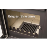 Poêle à bois avec four – BELLEZA DELUXE F – 11 kW – Image 6