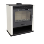 Poêle à bois – BELLEZA RUBIN Ivoire – 13 kW – Image 7