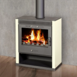 Poêle à bois – BELLEZA RUBIN Ivoire – 13 kW – Image 6