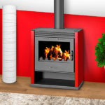 Poêle à bois BELLEZA RUBIN 13 kW – Image 5