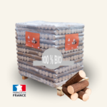 Wooday Comfort bûches de bois compressé – Palette de 96 paquets