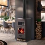 Poêle à bois avec four – BELLEZA DELUXE F – 11 kW – Image 9